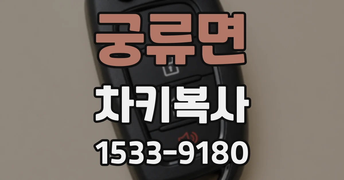 궁류면 차키복사