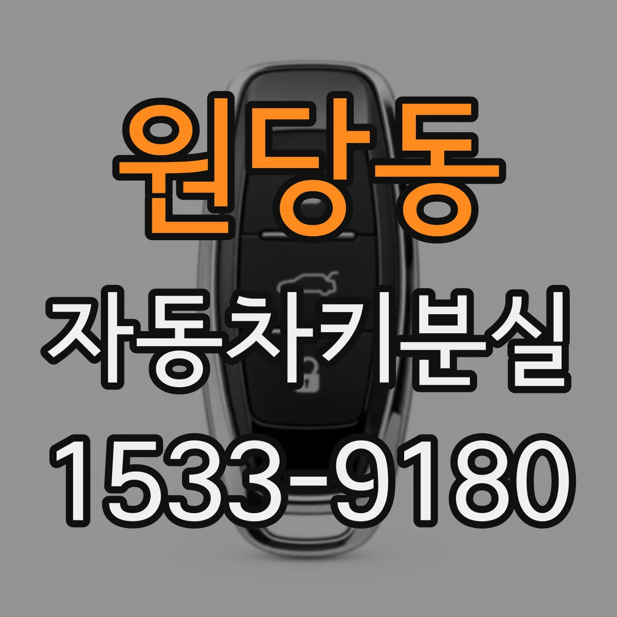 원당동 자동차키분실