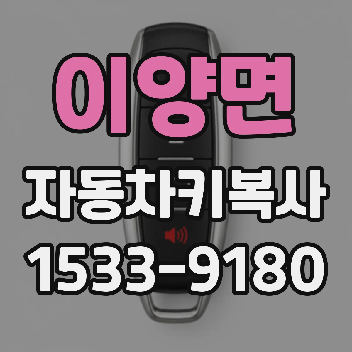 이양면 자동차키복사