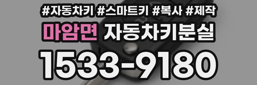 마암면 자동차키분실