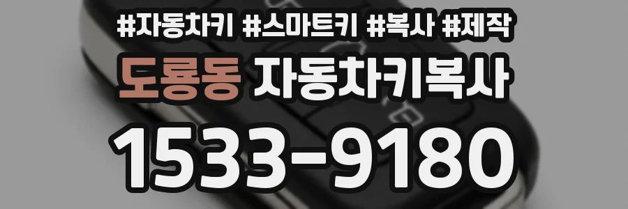 도룡동 자동차키복사
