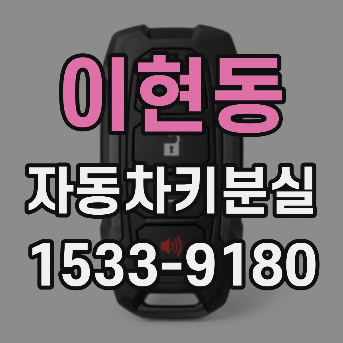 이현동 자동차키분실