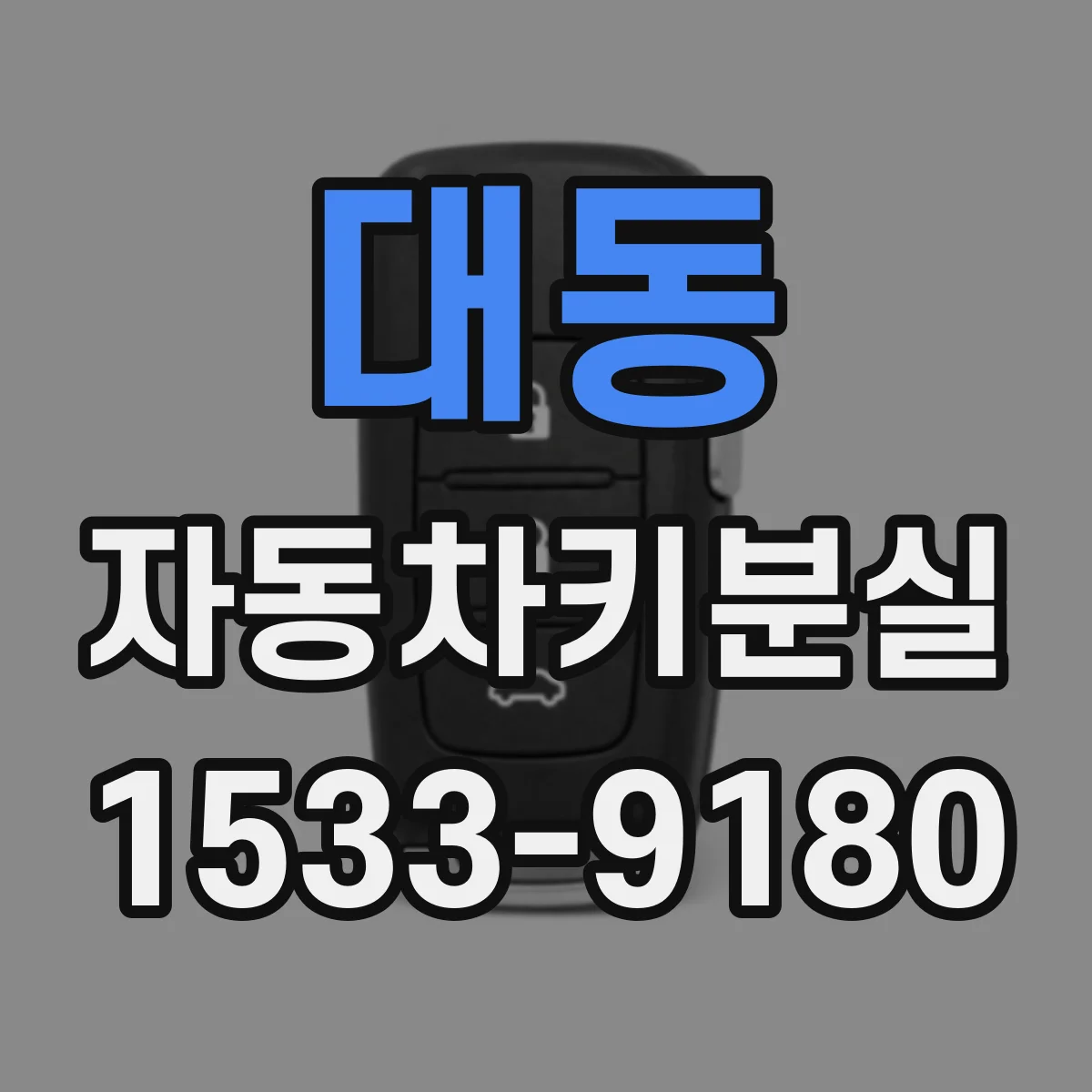 대동 자동차키분실