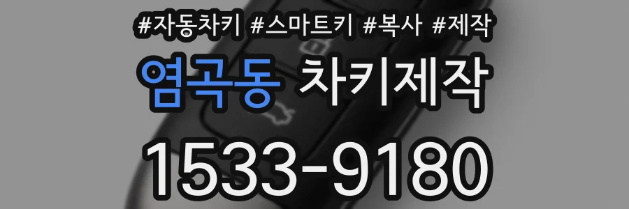 염곡동 차키제작