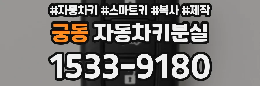 궁동 자동차키분실