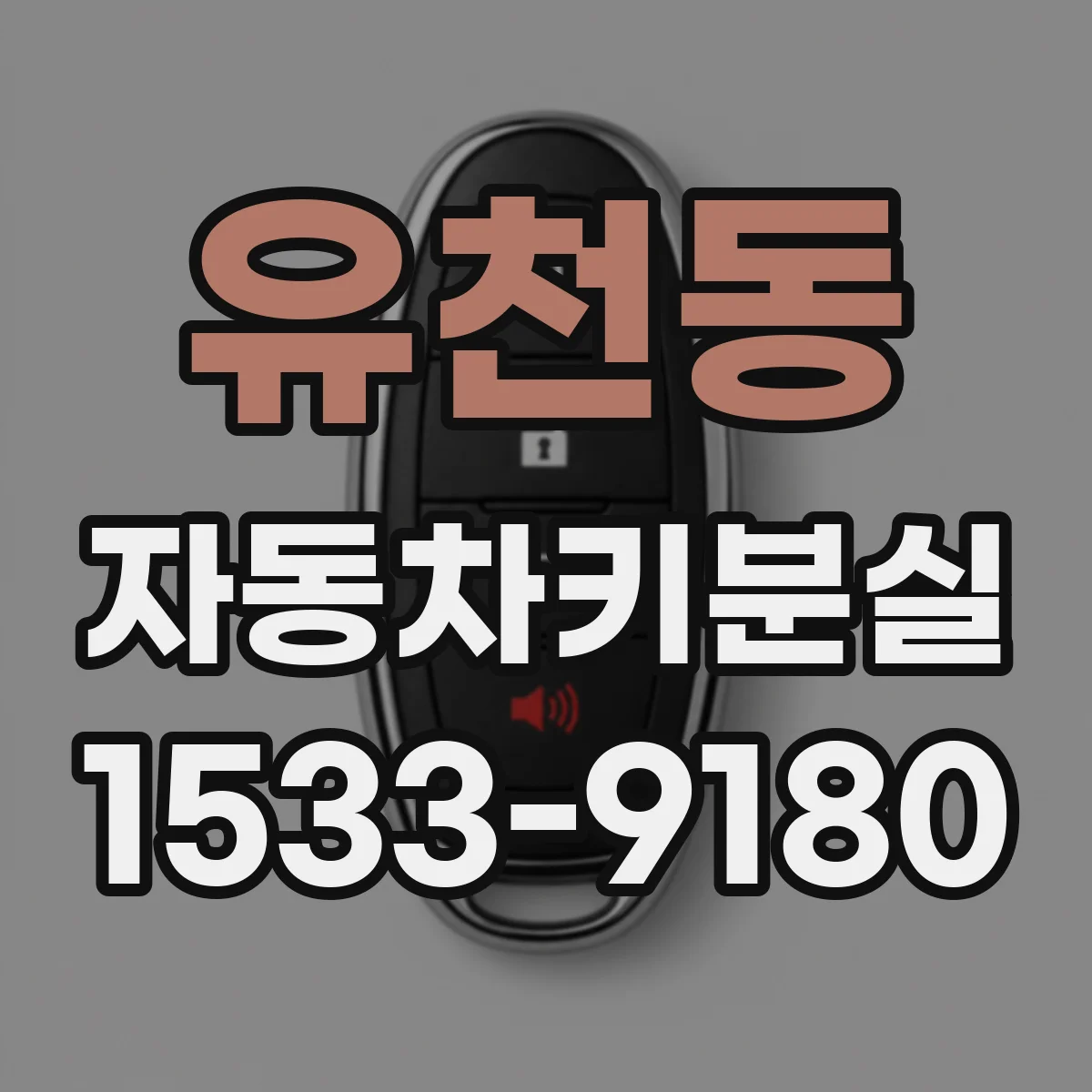 유천동 자동차키분실