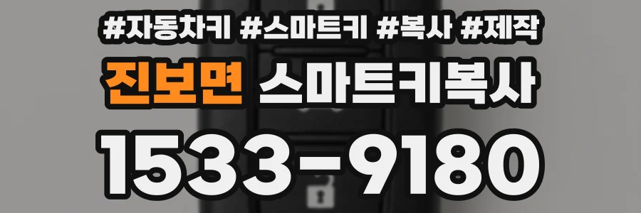진보면 스마트키복사