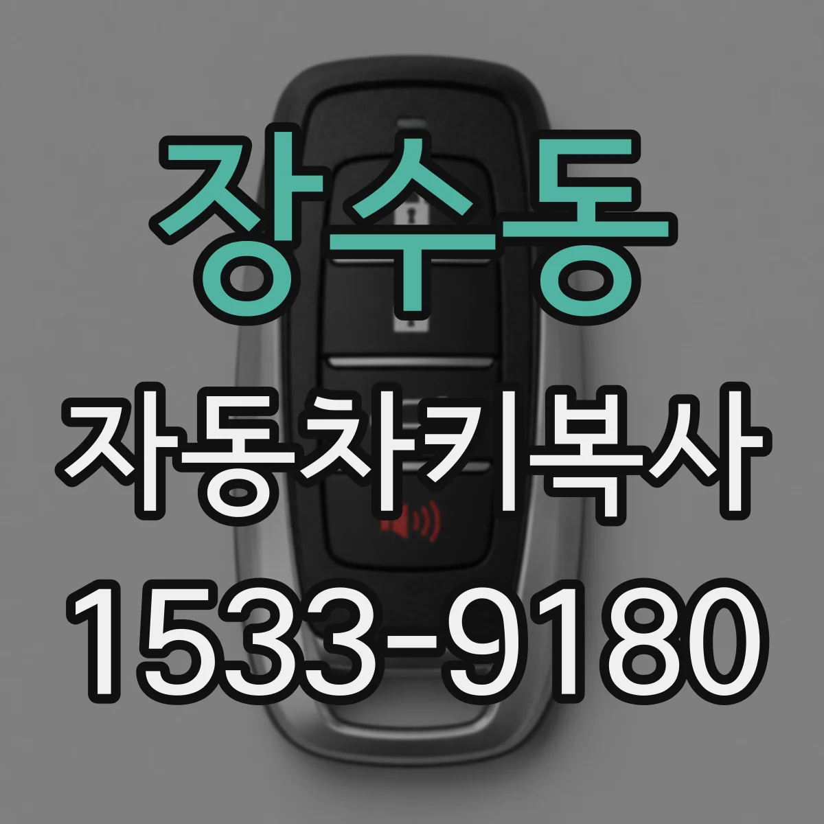 장수동 자동차키복사