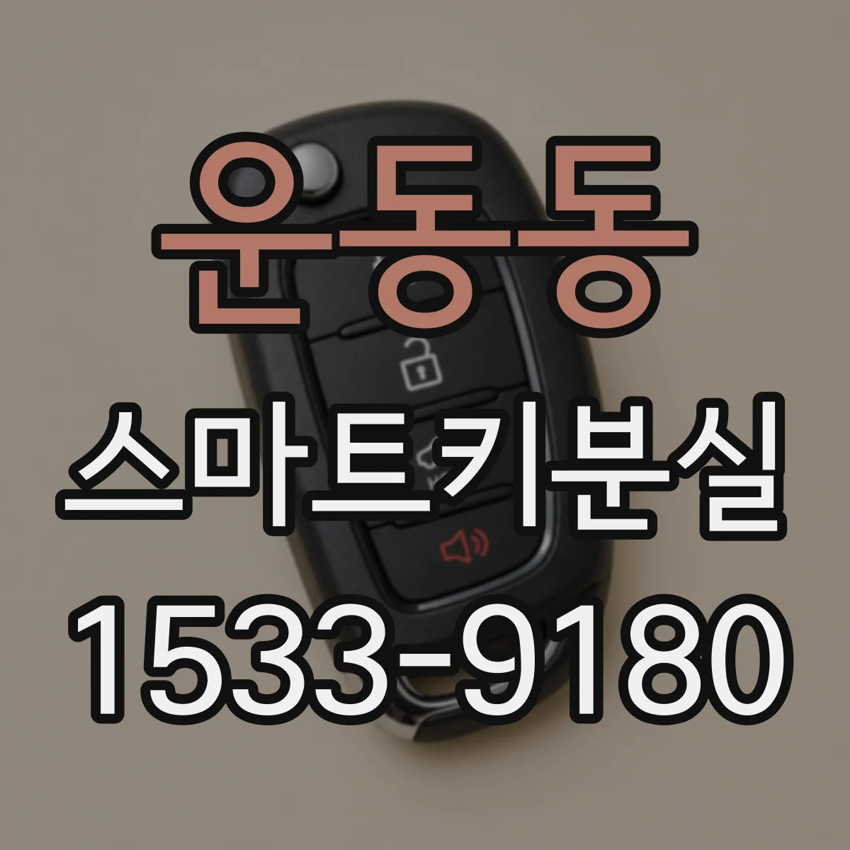운동동 스마트키분실