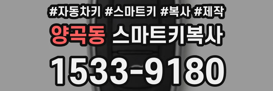 양곡동 스마트키복사