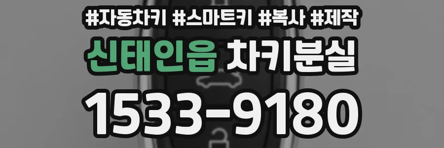 신태인읍 차키분실