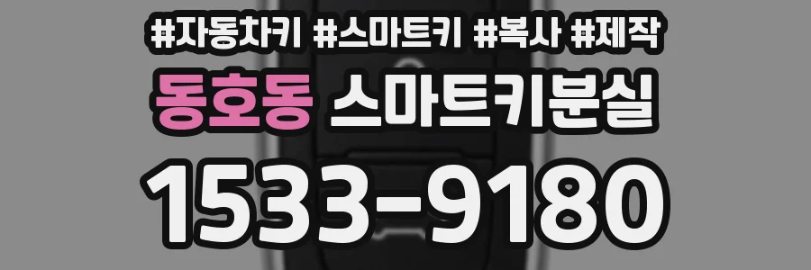 동호동 스마트키분실