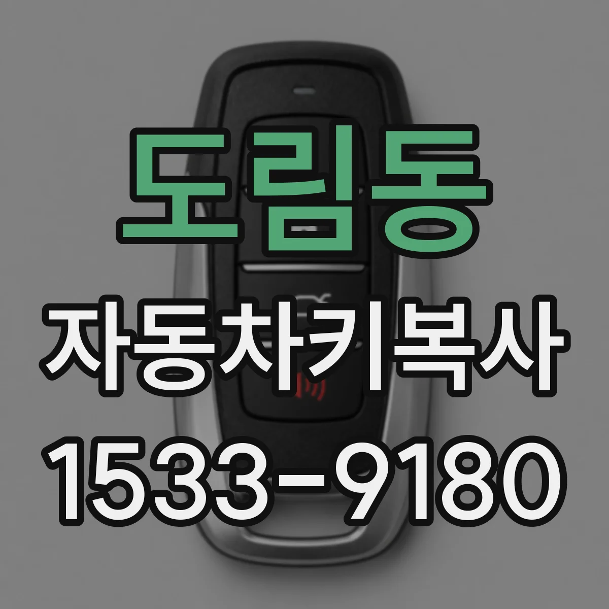 도림동 자동차키복사