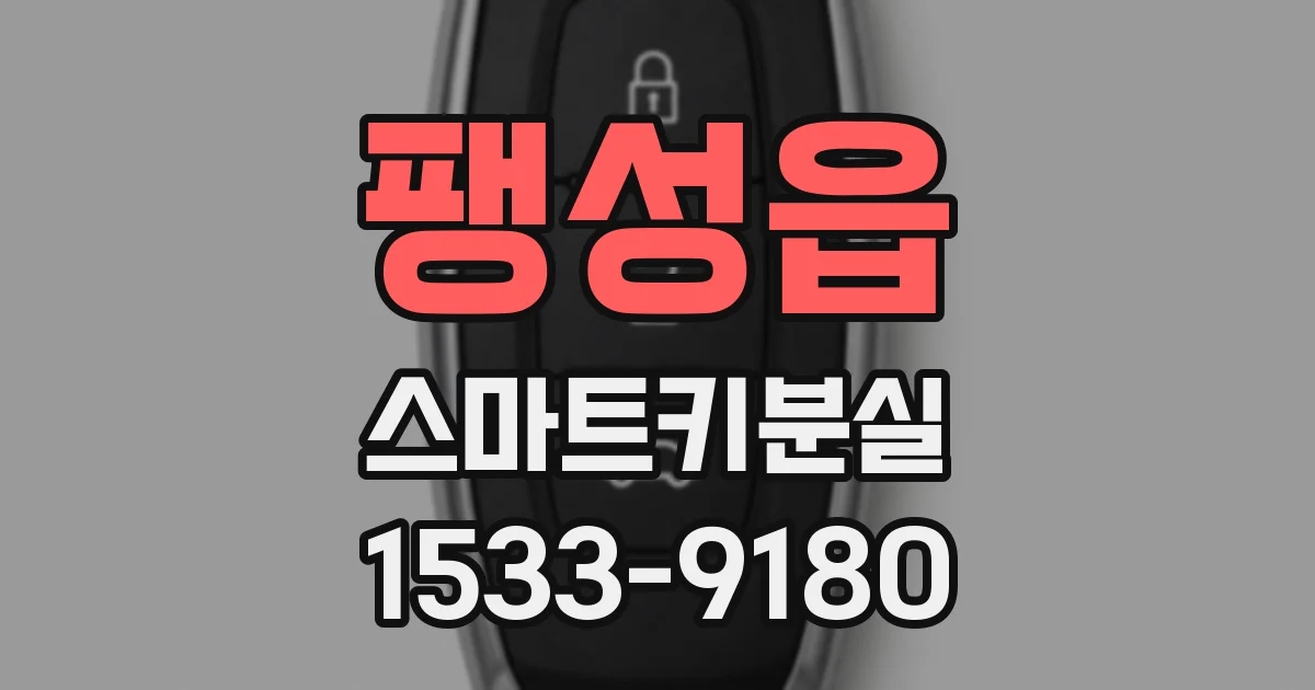 팽성읍 스마트키분실