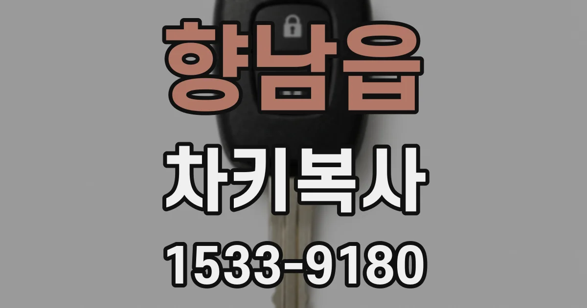 향남읍 차키복사