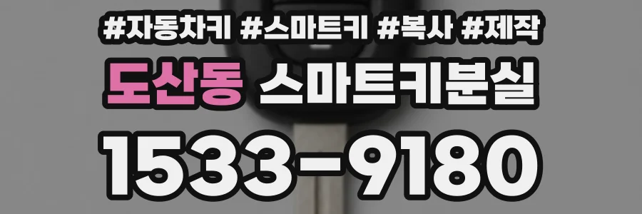 도산동 스마트키분실