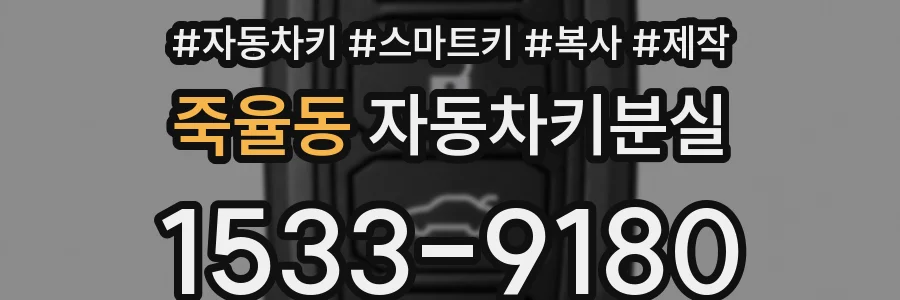 죽율동 자동차키분실