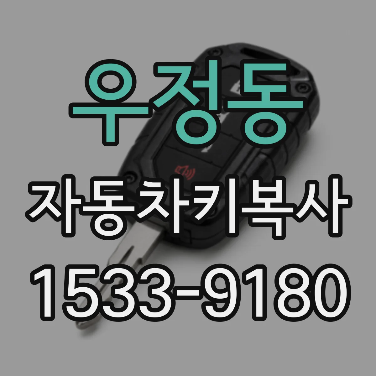 우정동 자동차키복사