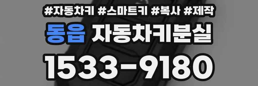 동읍 자동차키분실