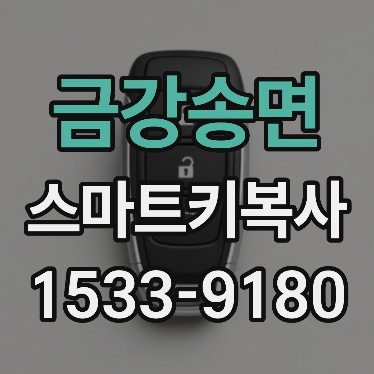 금강송면 스마트키복사