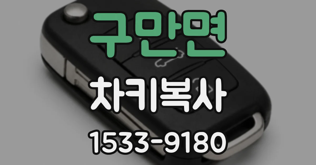 구만면 차키복사