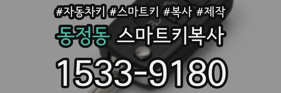 동정동 스마트키복사