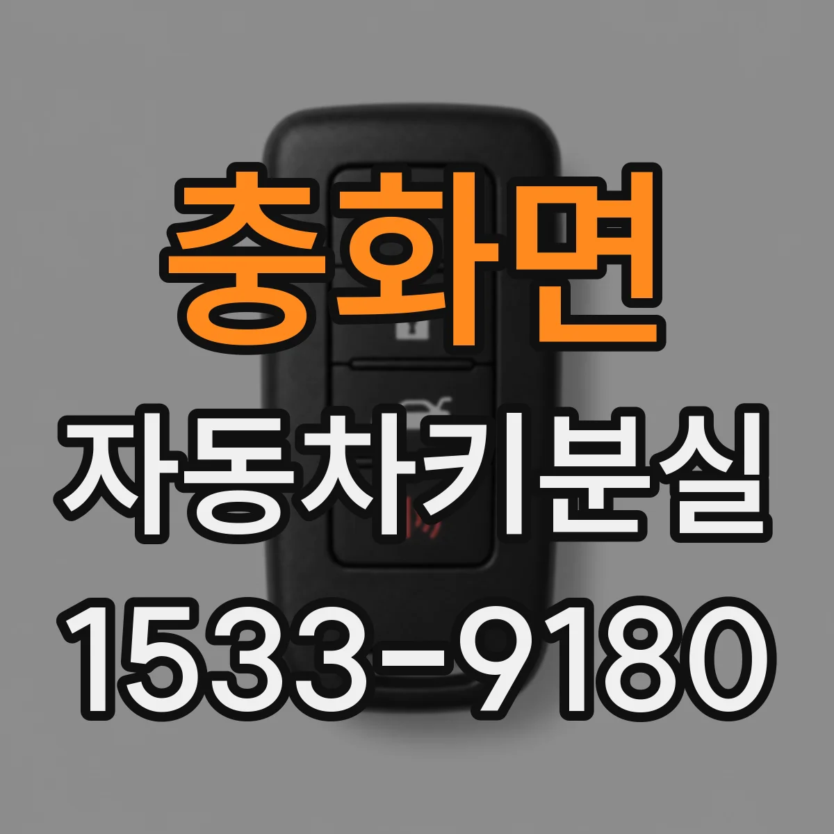 충화면 자동차키분실