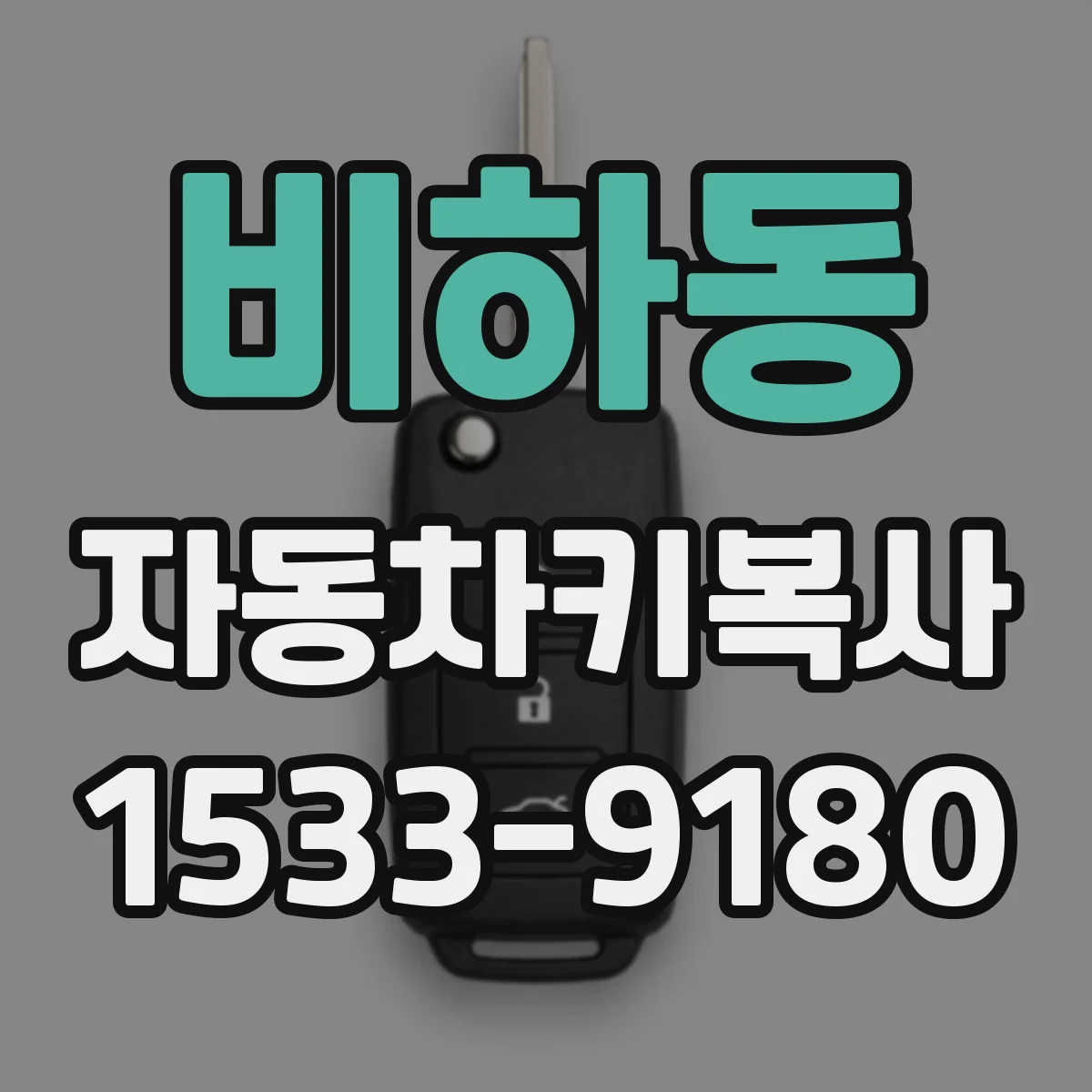 비하동 자동차키복사