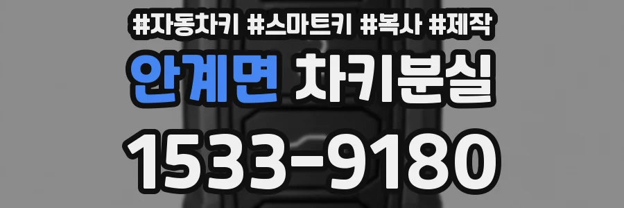 안계면 차키분실