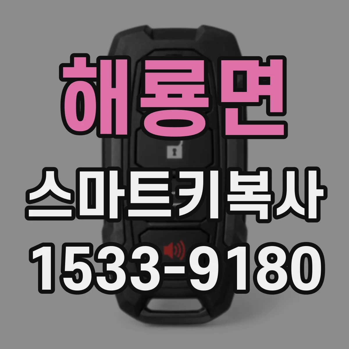 해룡면 스마트키복사