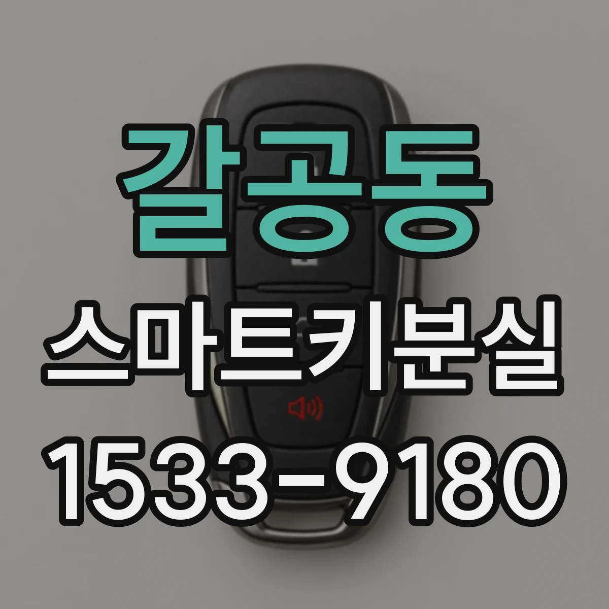 갈공동 스마트키분실