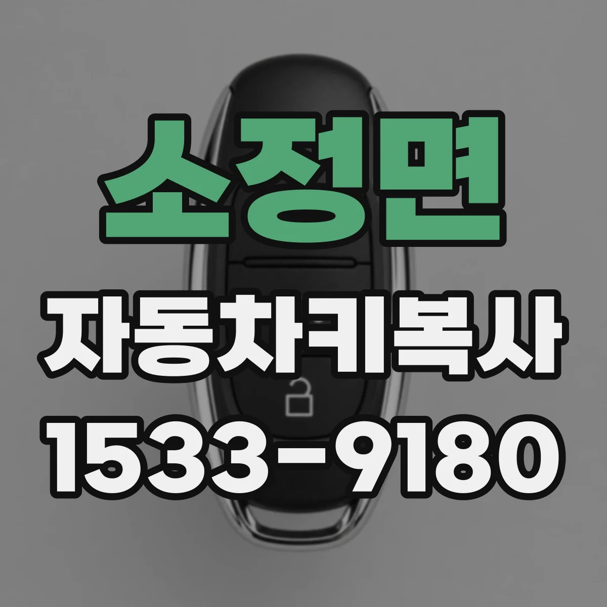 소정면 자동차키복사