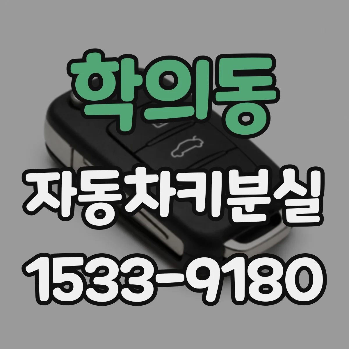 학의동 자동차키분실
