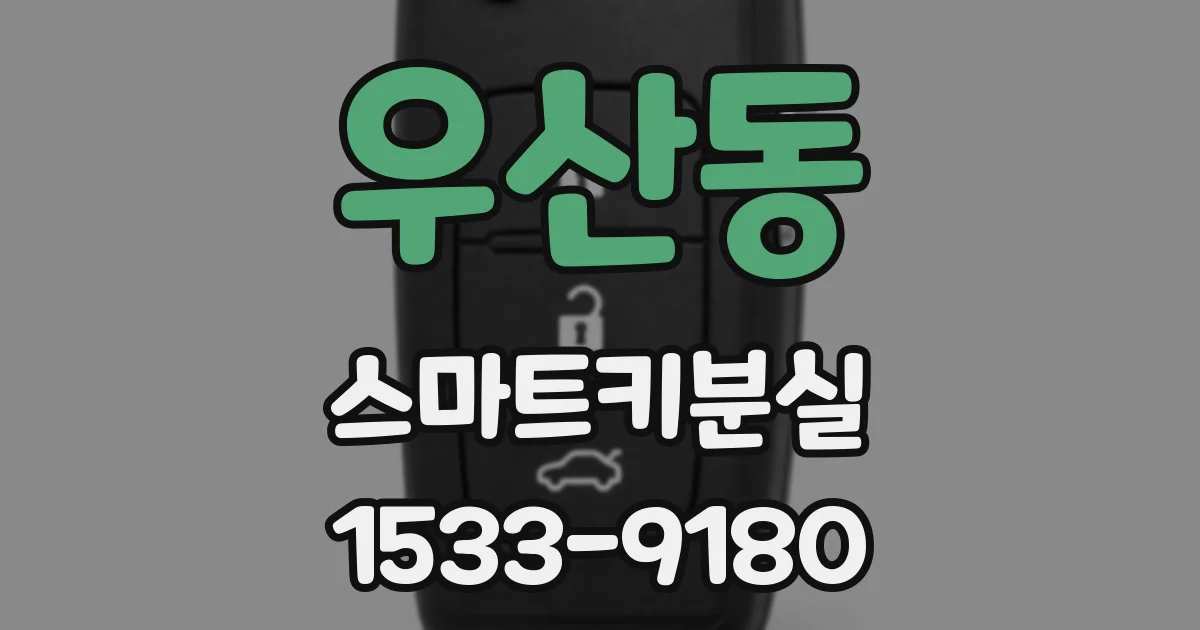 우산동 스마트키분실