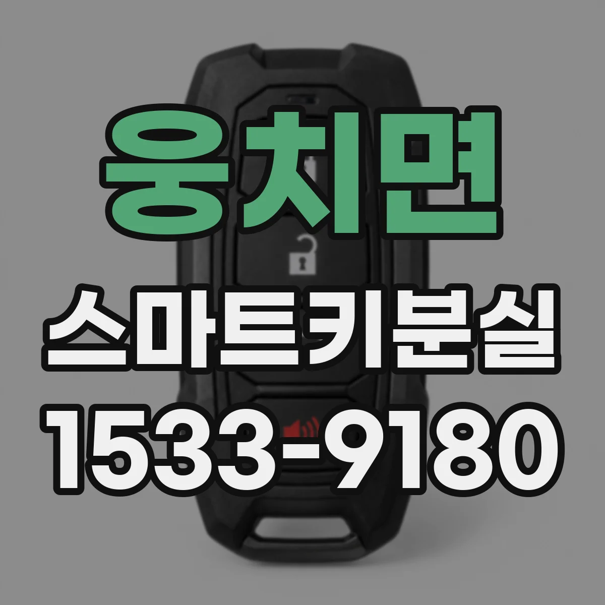 웅치면 스마트키분실