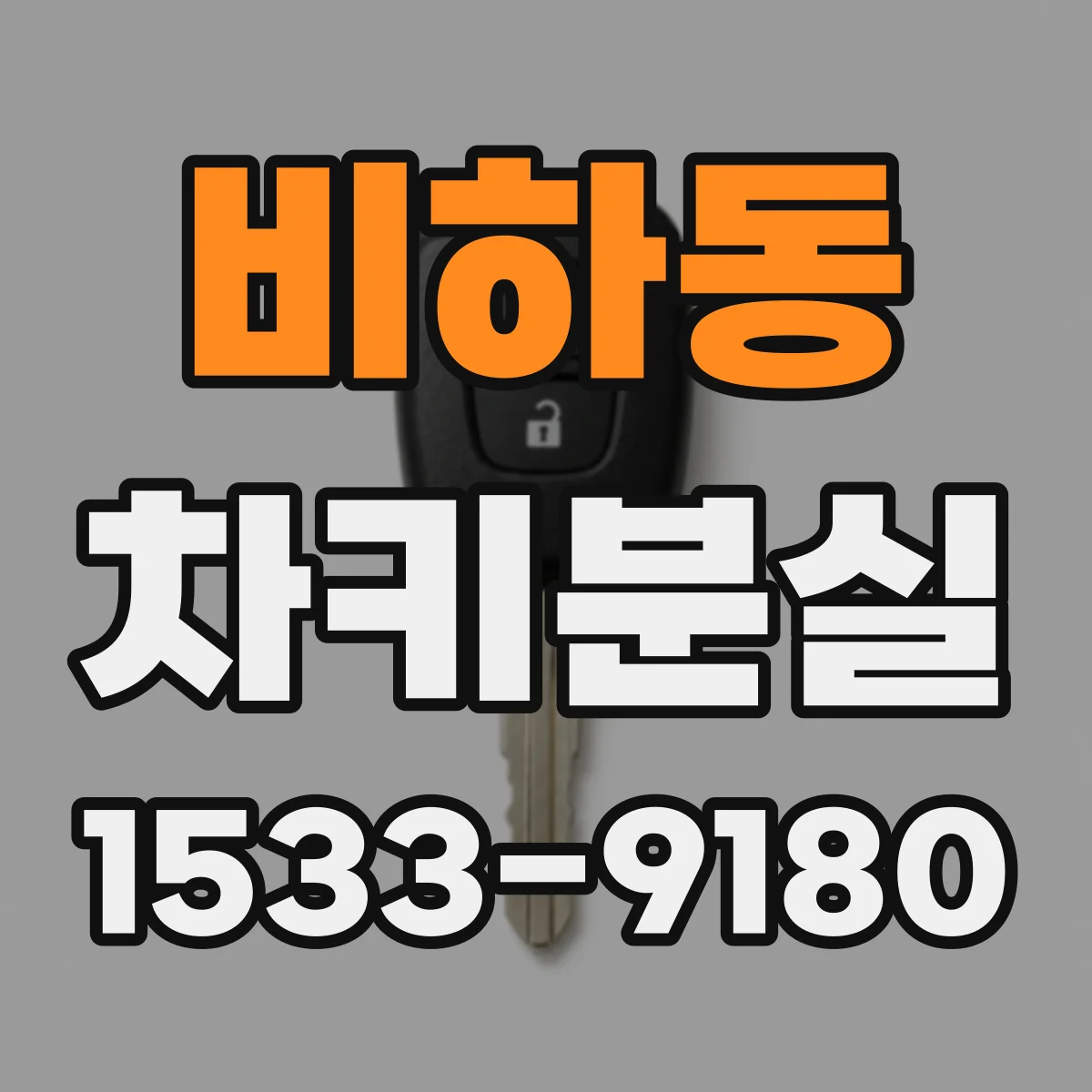 비하동 차키분실