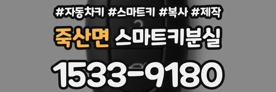 죽산면 스마트키분실