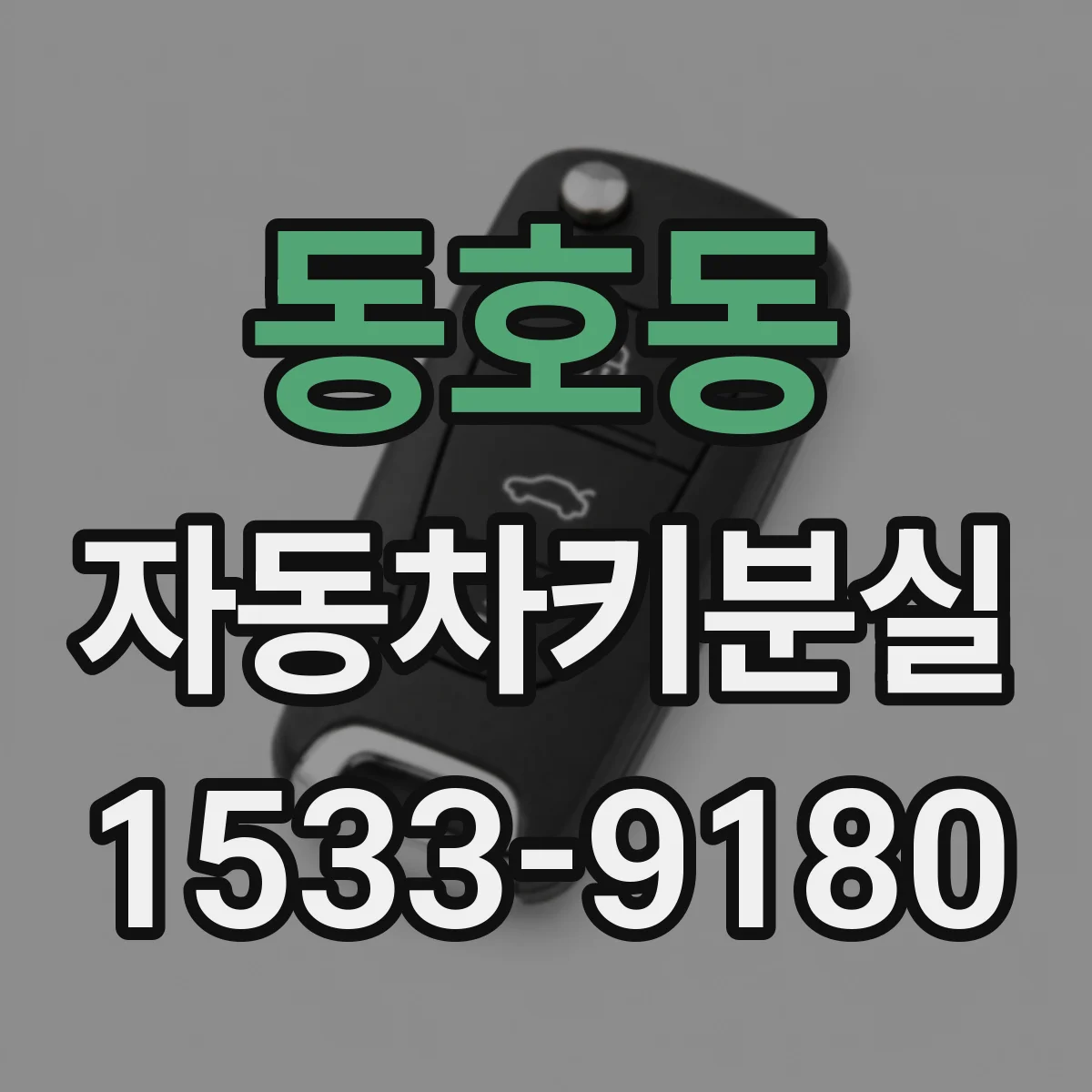 동호동 자동차키분실