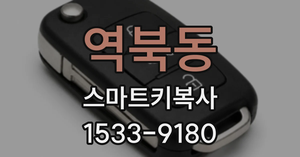 역북동 스마트키복사
