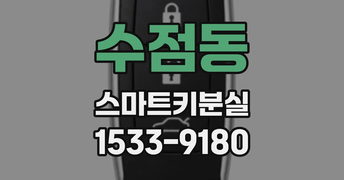 수점동 스마트키분실