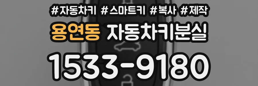 용연동 자동차키분실