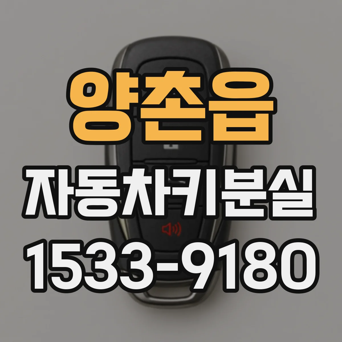 양촌읍 자동차키분실