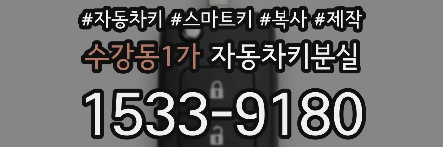 수강동1가 자동차키분실