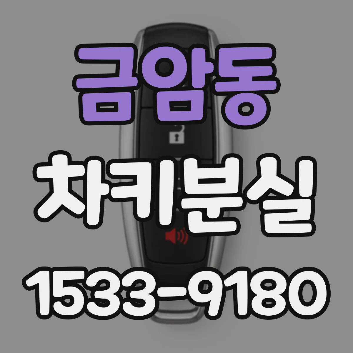 금암동 차키분실