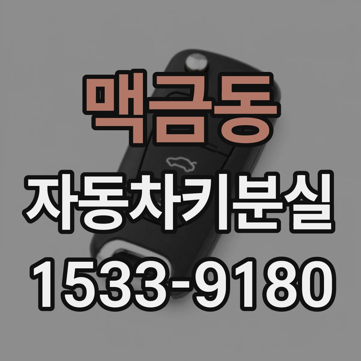 맥금동 자동차키분실