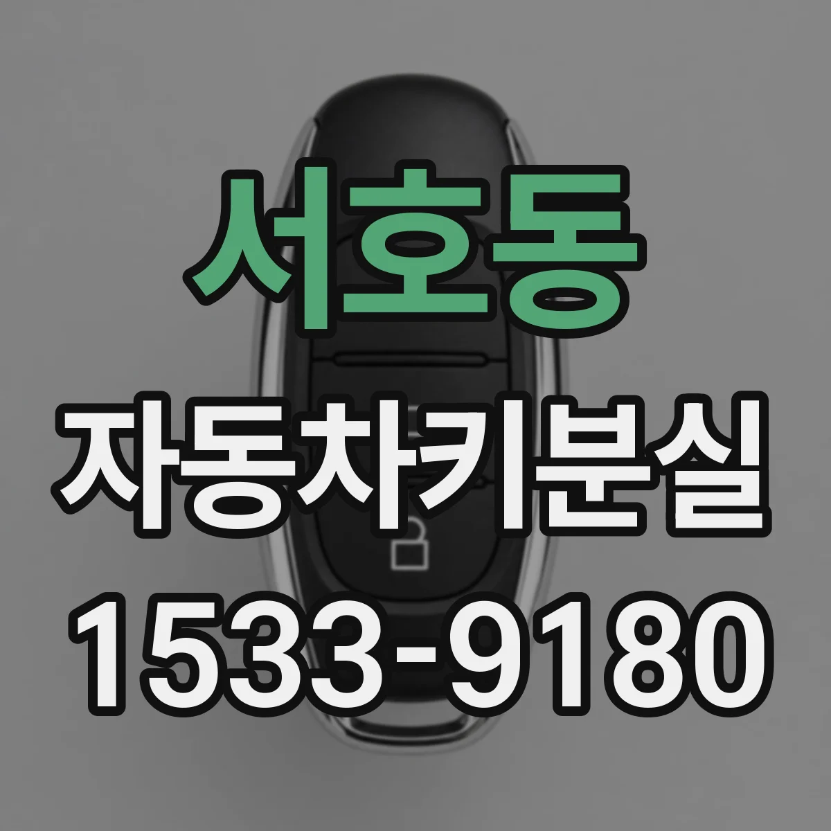 서호동 자동차키분실