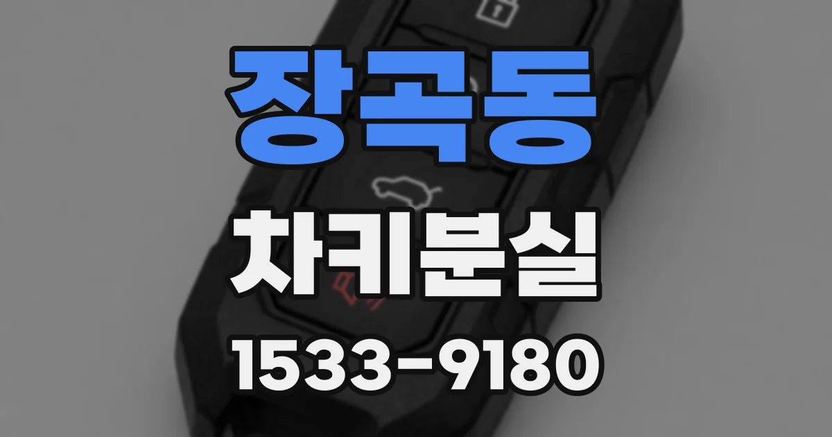 장곡동 차키분실