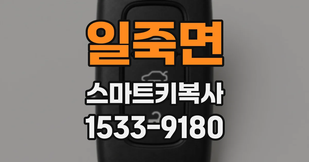 일죽면 스마트키복사