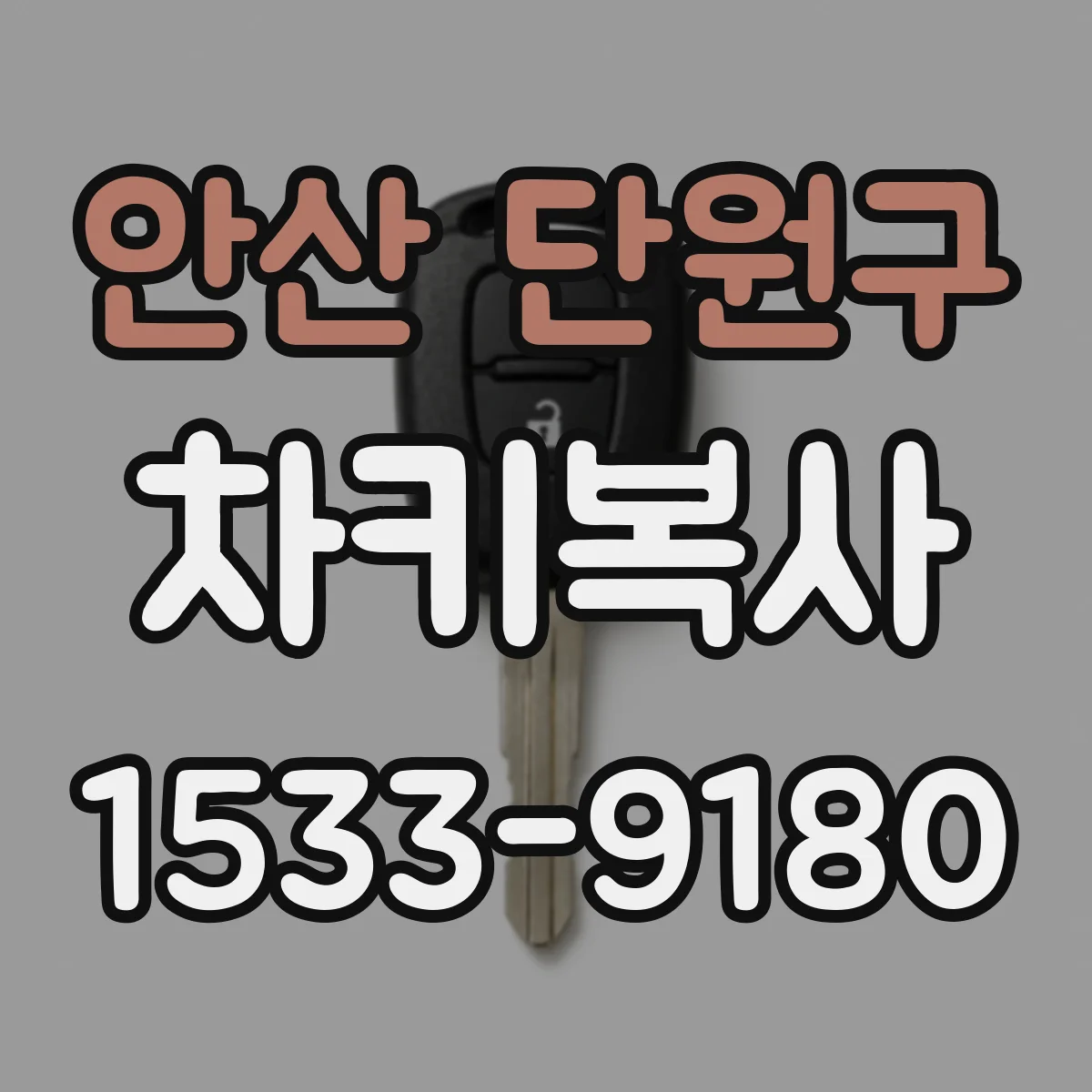 안산 단원구 차키복사