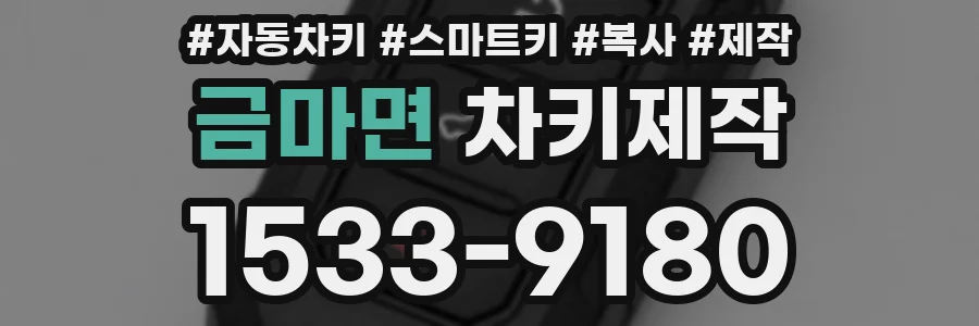 금마면 차키제작
